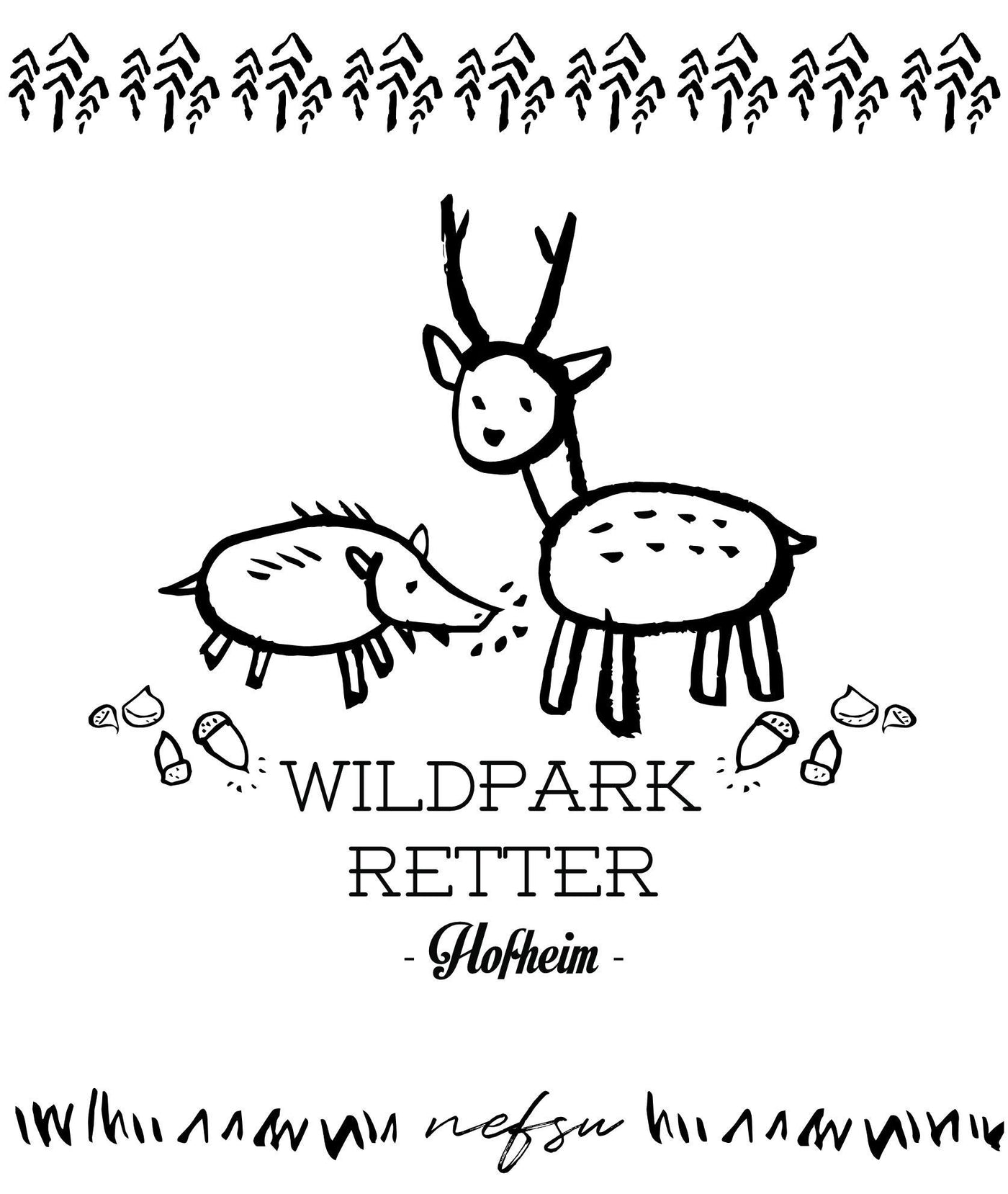 Schwammtuch wildpark Design (3er Set)